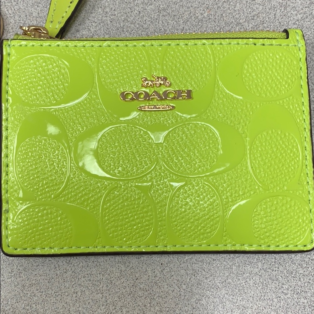 Coach Id Keychain